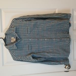 Woolrich Plaid Flannel Button Down Shirt, Women's Small